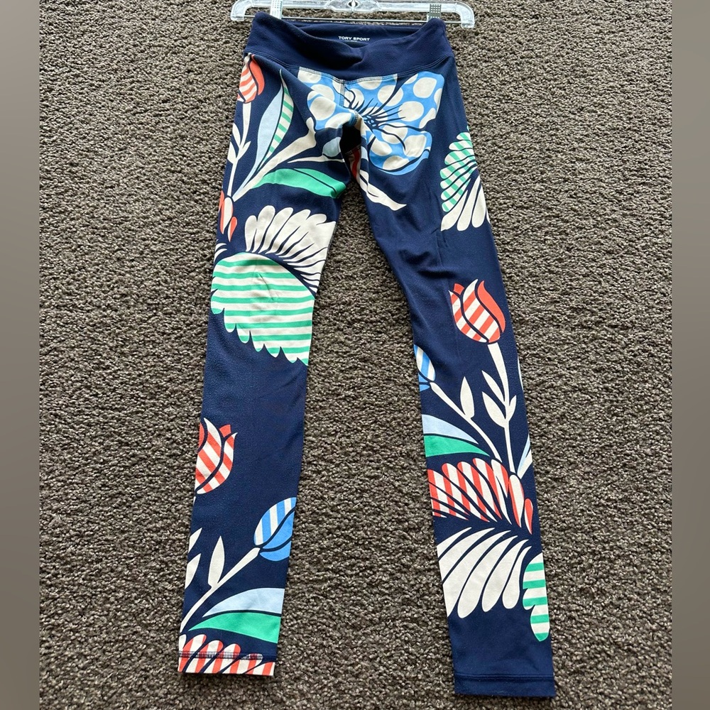 Tory Sport Vivacious Floral Leggings